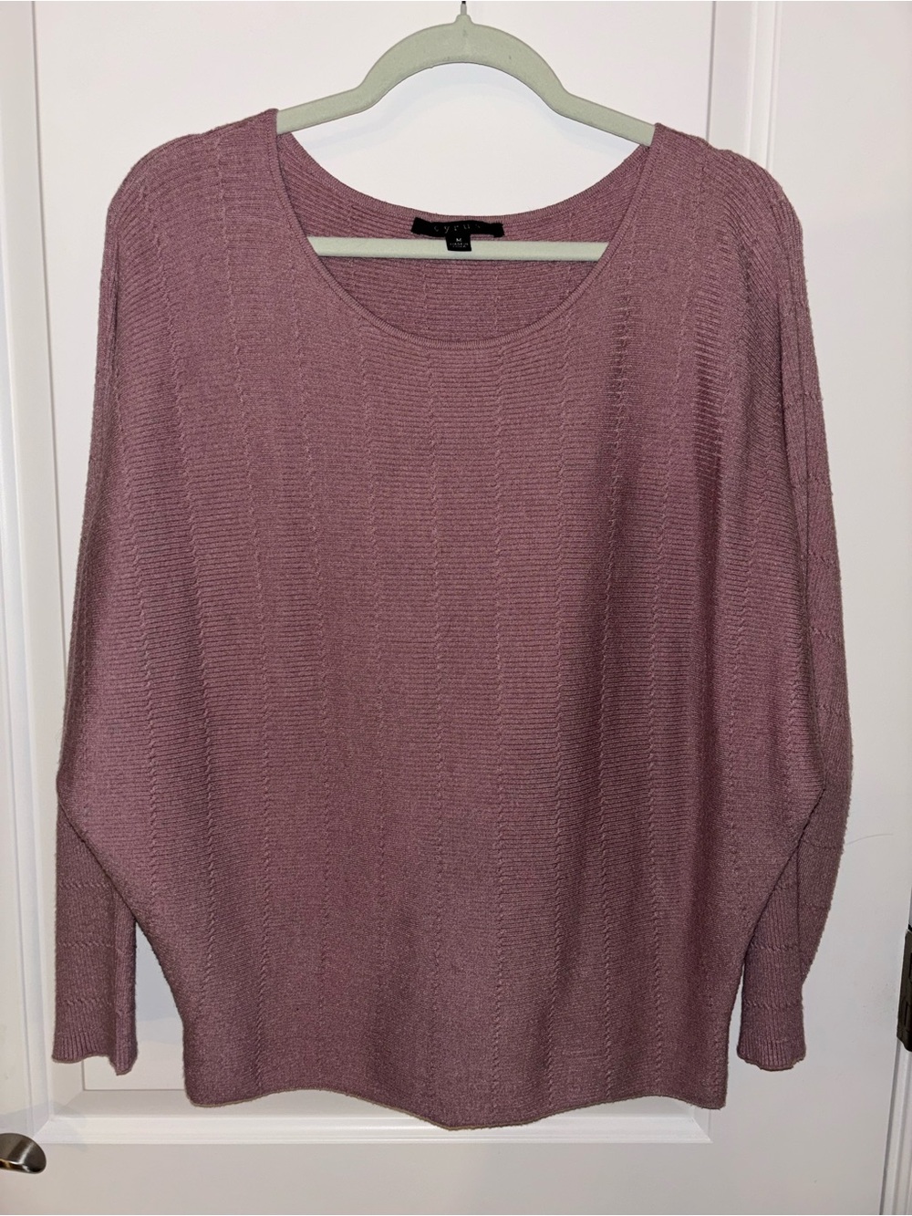 Cyrus Cozy Lightweight Scoop Neck Sweater - Dusty Rose
